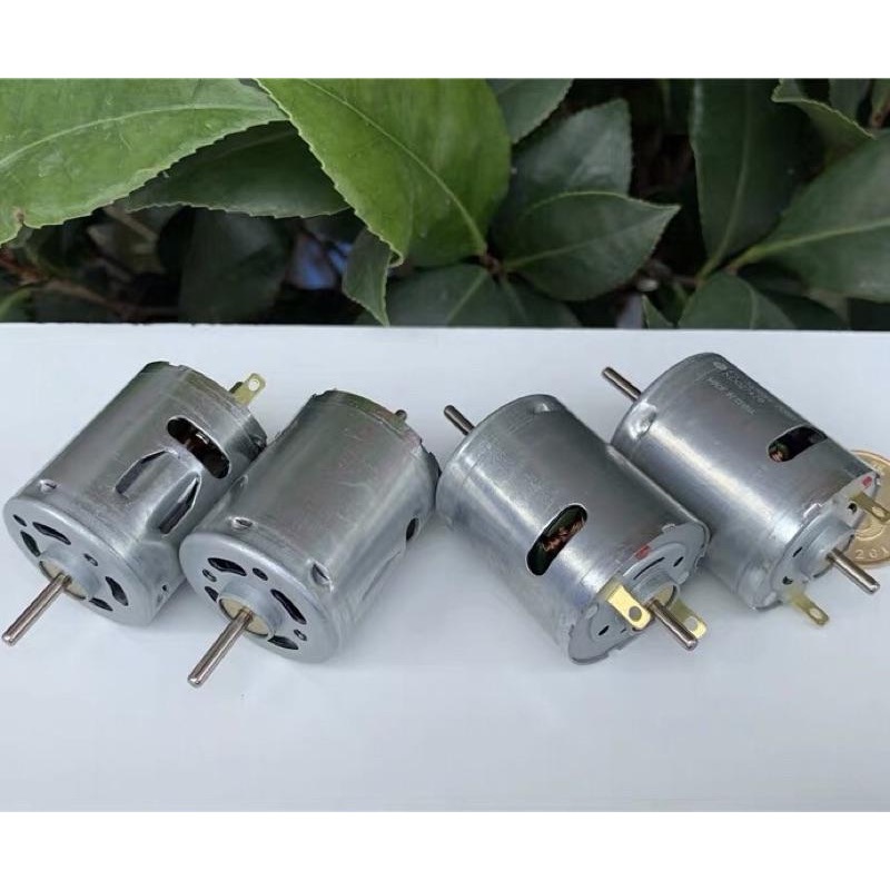 (全新庫存) 萬寶至 RS-365SH-2080 直流微電機 6-20V 雙出軸 碳刷 電吹風 熱風槍馬達-細節圖4