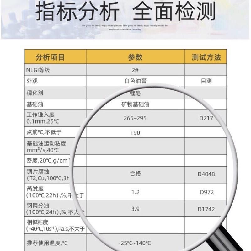 送毛刷/車用白色特種潤滑脂 天窗滑軌 六角鎖 鉸鏈 軸承 齒輪 潤滑-細節圖3