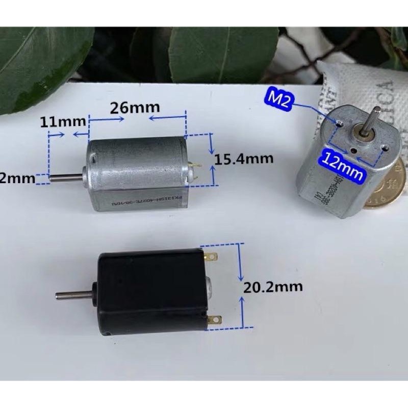 (1只/黑皮) 131-4027 直流 微電機 碳刷高轉速 大扭力 鐵後蓋 車模 蚊車 馬達 3.7V 玩具 模型配件-細節圖3
