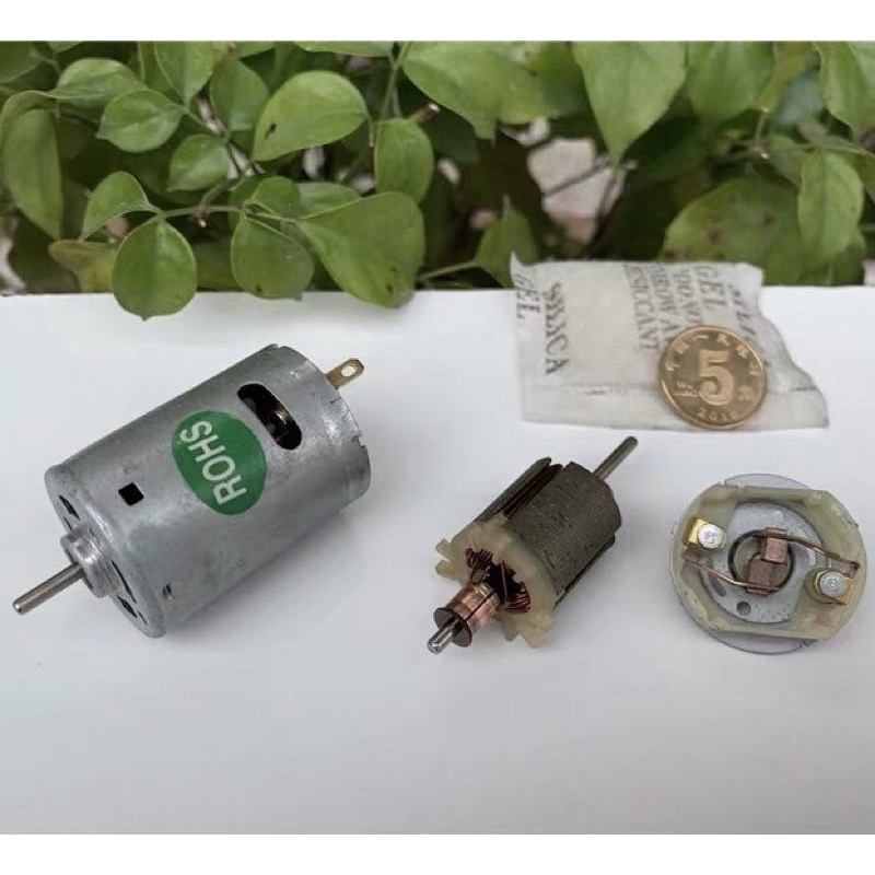 (庫存380馬達) 微電機 玩具車 大功率 航模 高轉速 帶散熱風扇 馬達 電動工具-細節圖3