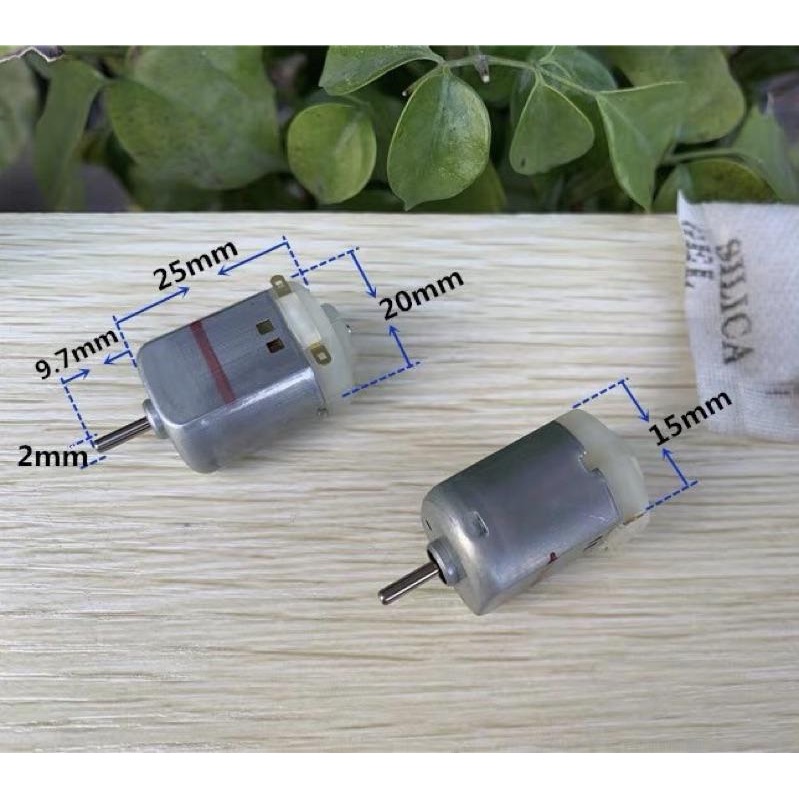 (全新庫存/萬寶至130馬逹) 微型 高速強磁 碳刷 馬達 四驅車 DIY 科技製作-細節圖2