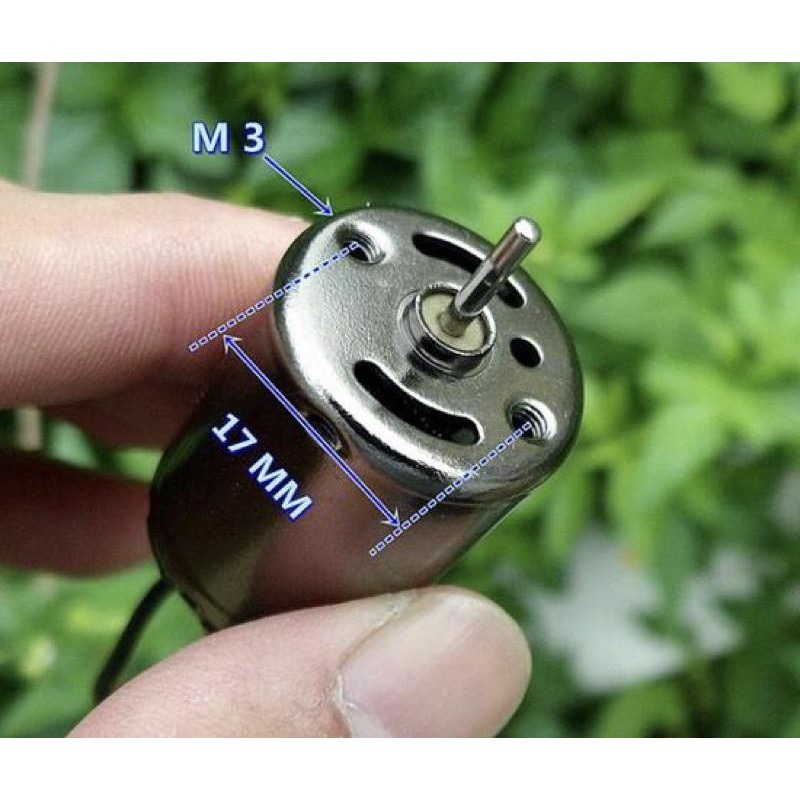 (全新庫存) 高速 強磁 大扭力 航模 370 馬達 電機 補償式碳刷 DIY 水彈槍改裝-細節圖2