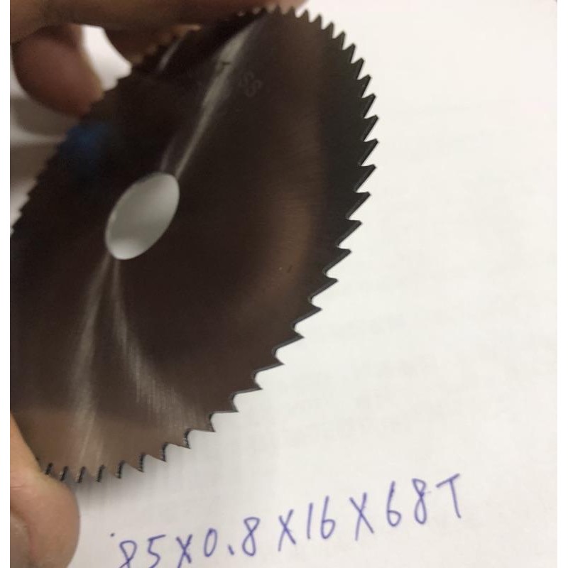 (1片/85*0.8*16*68T) HSS6542 鋸片銑刀 高速鋼 薄切割片 鋸片-細節圖2