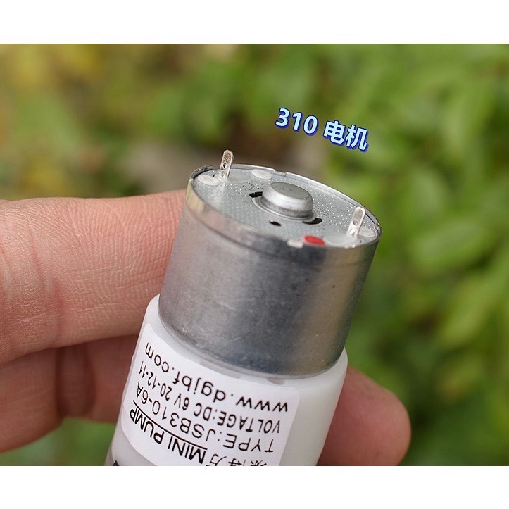微型自吸泵 310 隔膜泵 抽水泵 DC5V－6V 飲水機 煮茶機 水泵-細節圖4