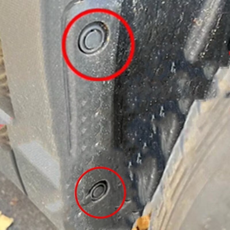 （5個）豐田 速霸陸 前後擋泥板 後保險桿支架 固定 尼龍卡扣-細節圖3