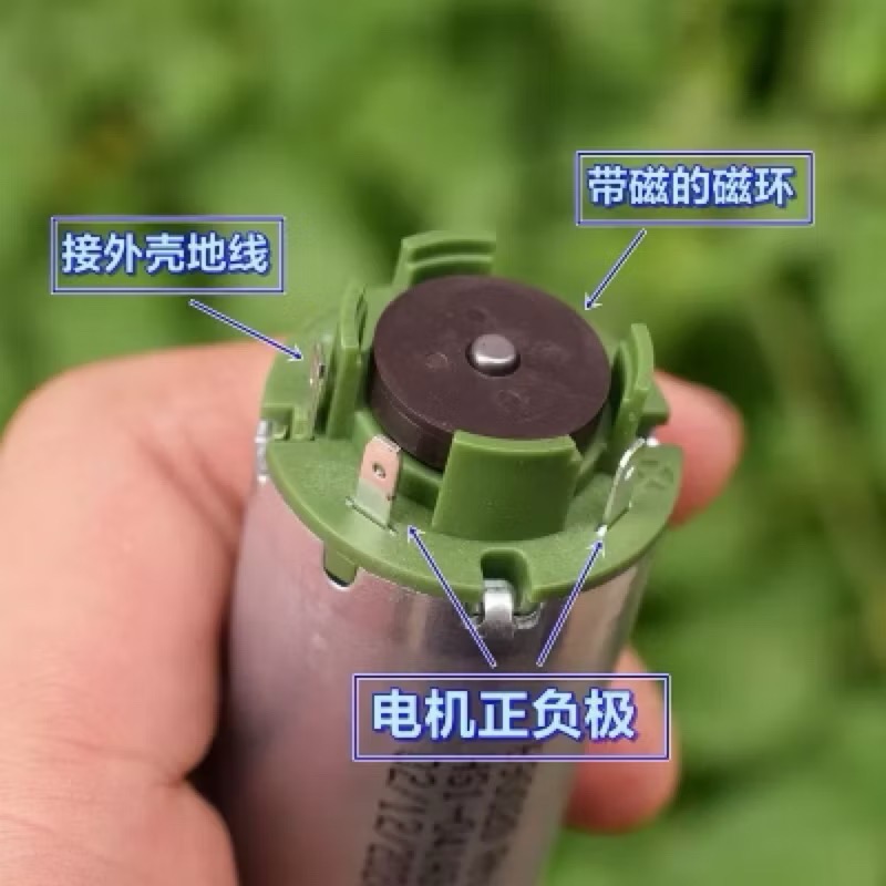 全新 精品 汽車配件 直流馬達 DC12V 扭力強勁 四磁石 六極轉子 90度角 碳刷-細節圖6