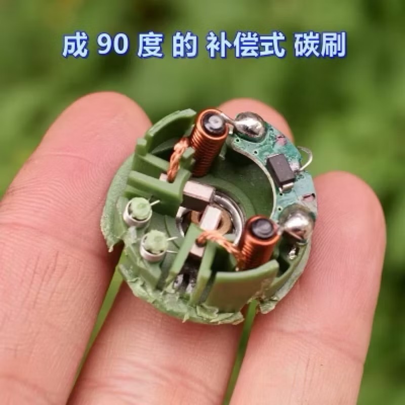 全新 精品 汽車配件 直流馬達 DC12V 扭力強勁 四磁石 六極轉子 90度角 碳刷-細節圖7