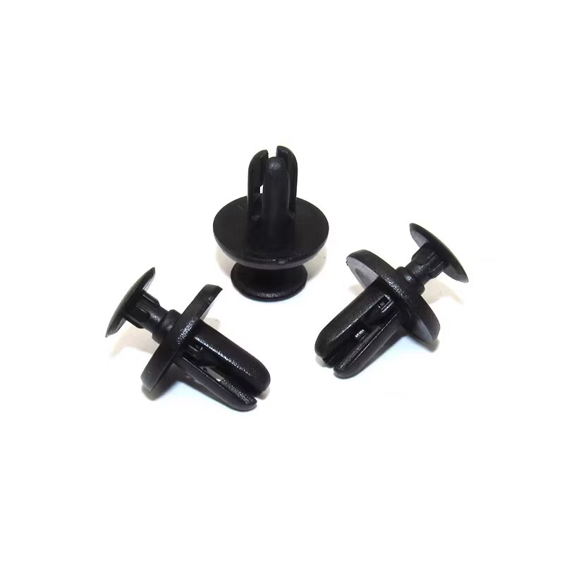 (10個) 適用 三菱 速霸陸 6mm 引擎蓋板 前後保險桿 前格柵 車前大燈 尾門 固定卡扣-細節圖2