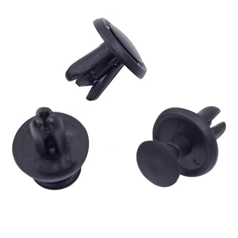 (10個) 適用 三菱 速霸陸 6mm 引擎蓋板 前後保險桿 前格柵 車前大燈 尾門 固定卡扣-細節圖4