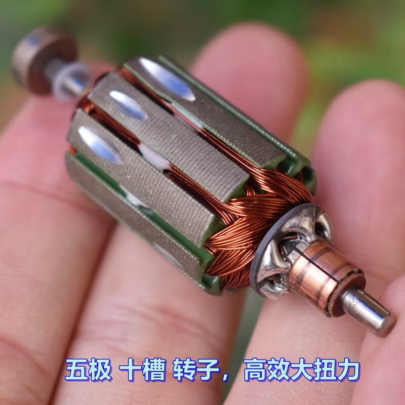 動力強勁 五極十槽 高效率 3910 395 直流馬達 DC19V 12500 轉-細節圖5