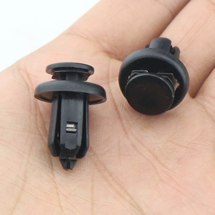 （2個）本田 雅哥 飛度 喜美CR-V奧德賽 前後保險桿 水箱護板 內帶鋼片 卡扣-細節圖2