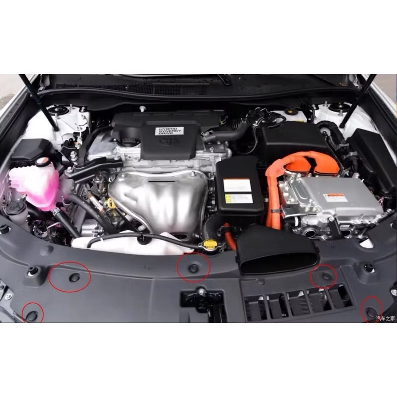 （5個）適用 TOYOTA 豐田 Lexus 水箱上護板 保險桿 葉子板 內襯卡扣-細節圖2