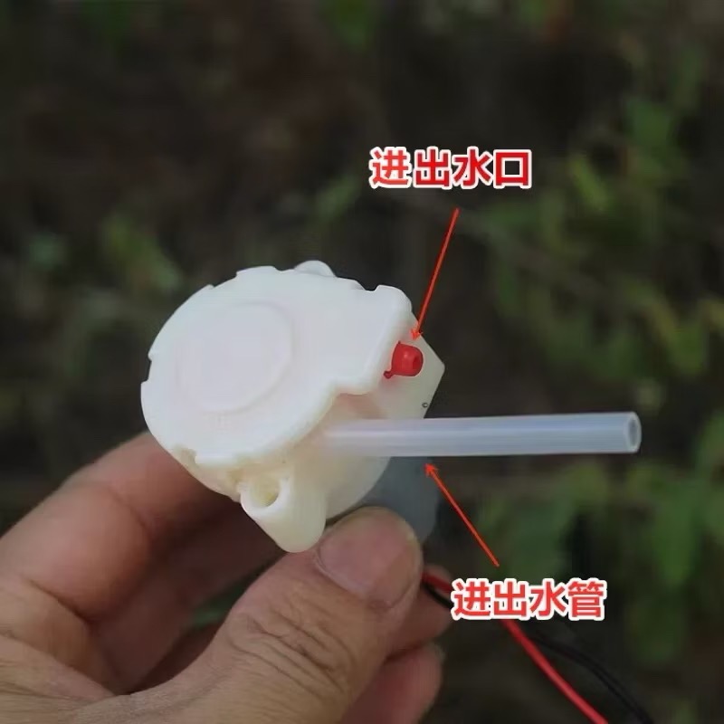 蠕動泵 微型水泵 DIY配件 自吸泵 260馬達-細節圖2