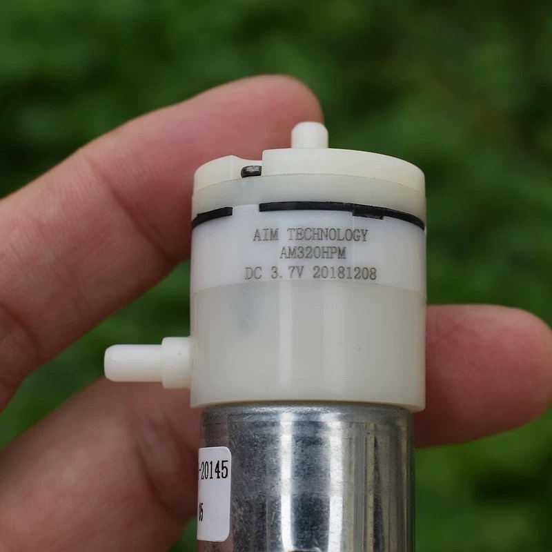 微型 320隔膜泵 真空泵 抽氣泵 氣泵 增氧泵 DC3.7V 負壓泵-細節圖4