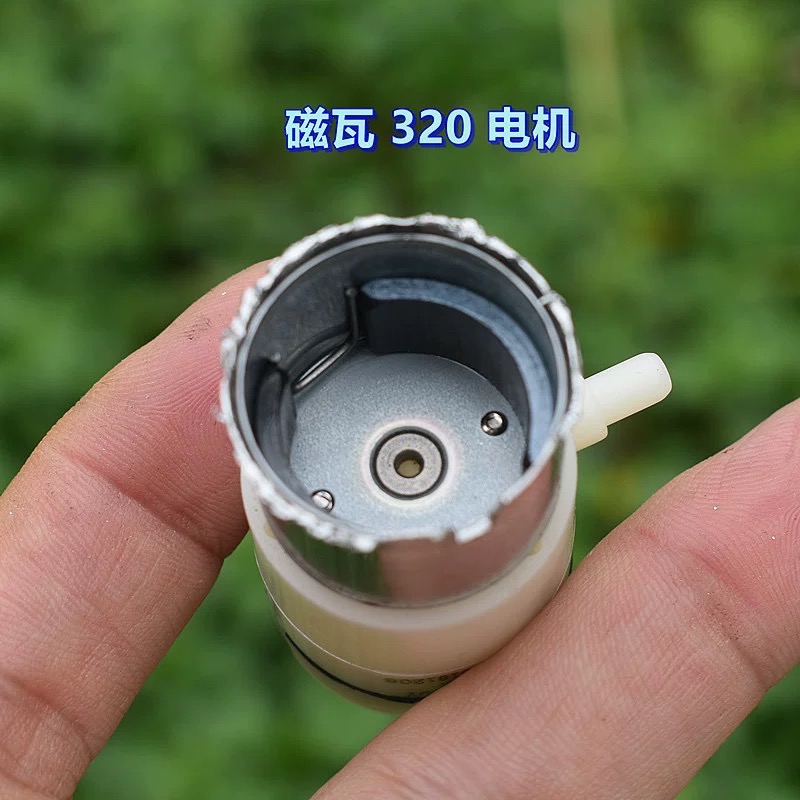 微型 320隔膜泵 真空泵 抽氣泵 氣泵 增氧泵 DC3.7V 負壓泵-細節圖5