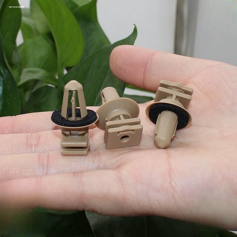 (3個裝) 適用於 BMW 3系5 GT系7系 X1 X3 X5 X6 門檻條 內飾板卡子 迎賓踏板 POM卡扣 含墊-細節圖5