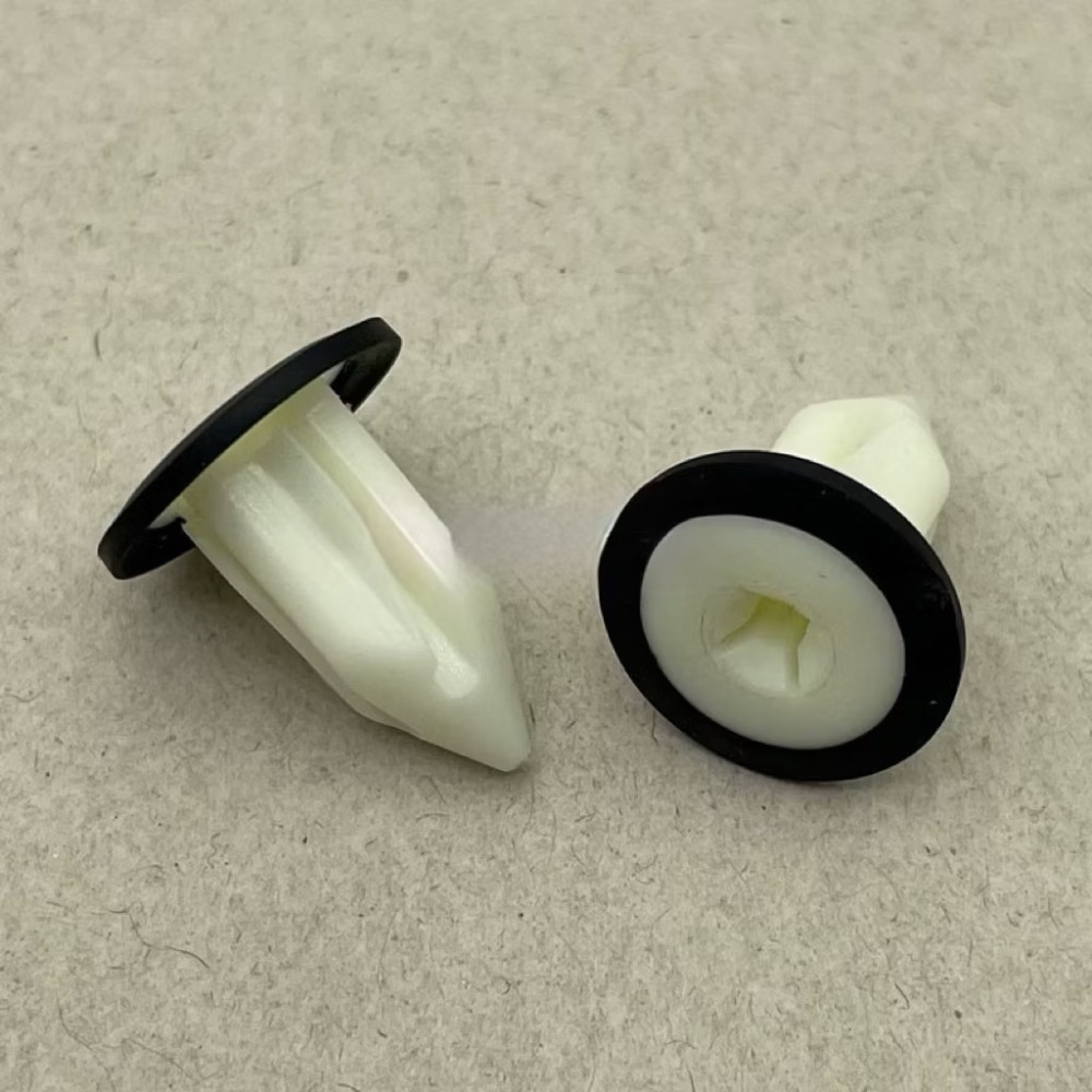 （3個）福特 福克斯 嘉年華 尾燈 螺母底座 固定卡扣 螺絲底座 尼龍卡子-細節圖3