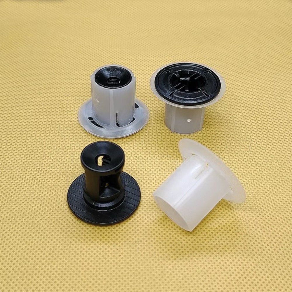 （黑+白/1組） 適用於 豐田 Lexus 底盤 下護板 下裙邊 加強尼龍 卡扣 螺母卡子-細節圖3