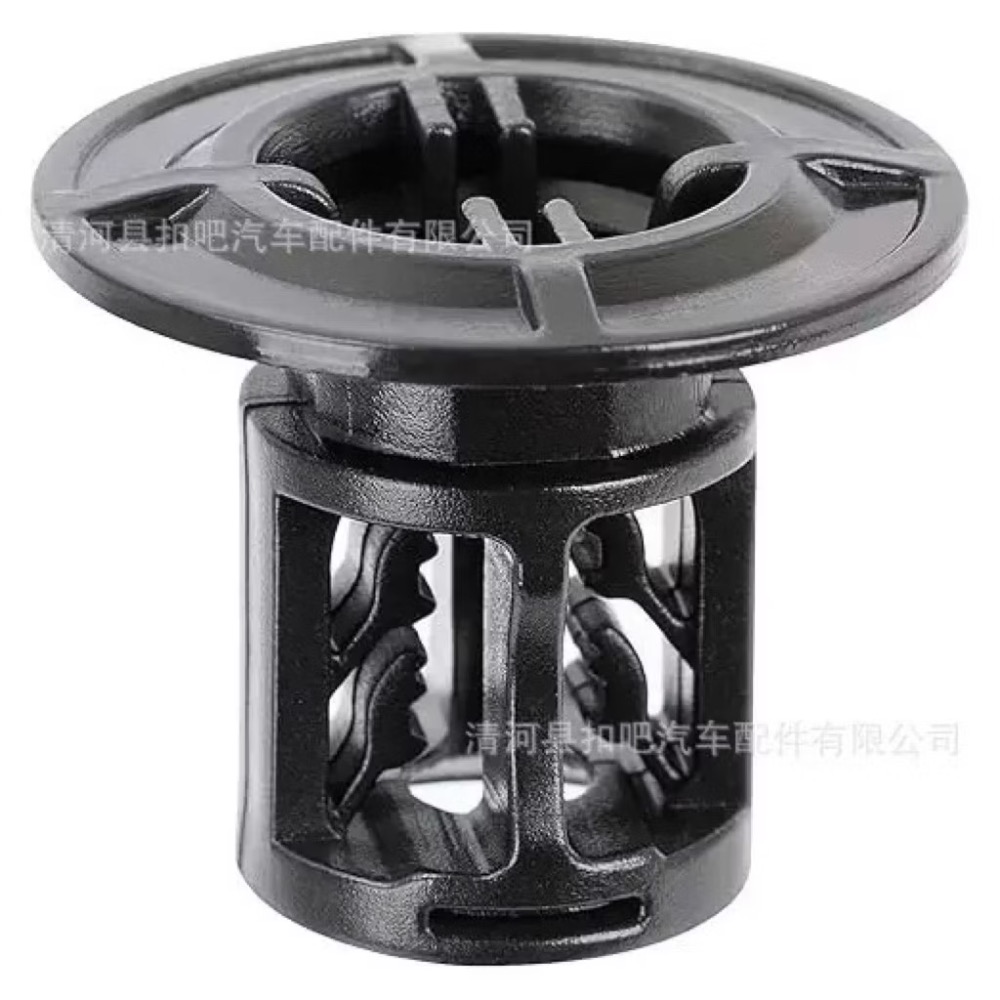 （黑+白/1組） 適用於 豐田 Lexus 底盤 下護板 下裙邊 加強尼龍 卡扣 螺母卡子-細節圖6