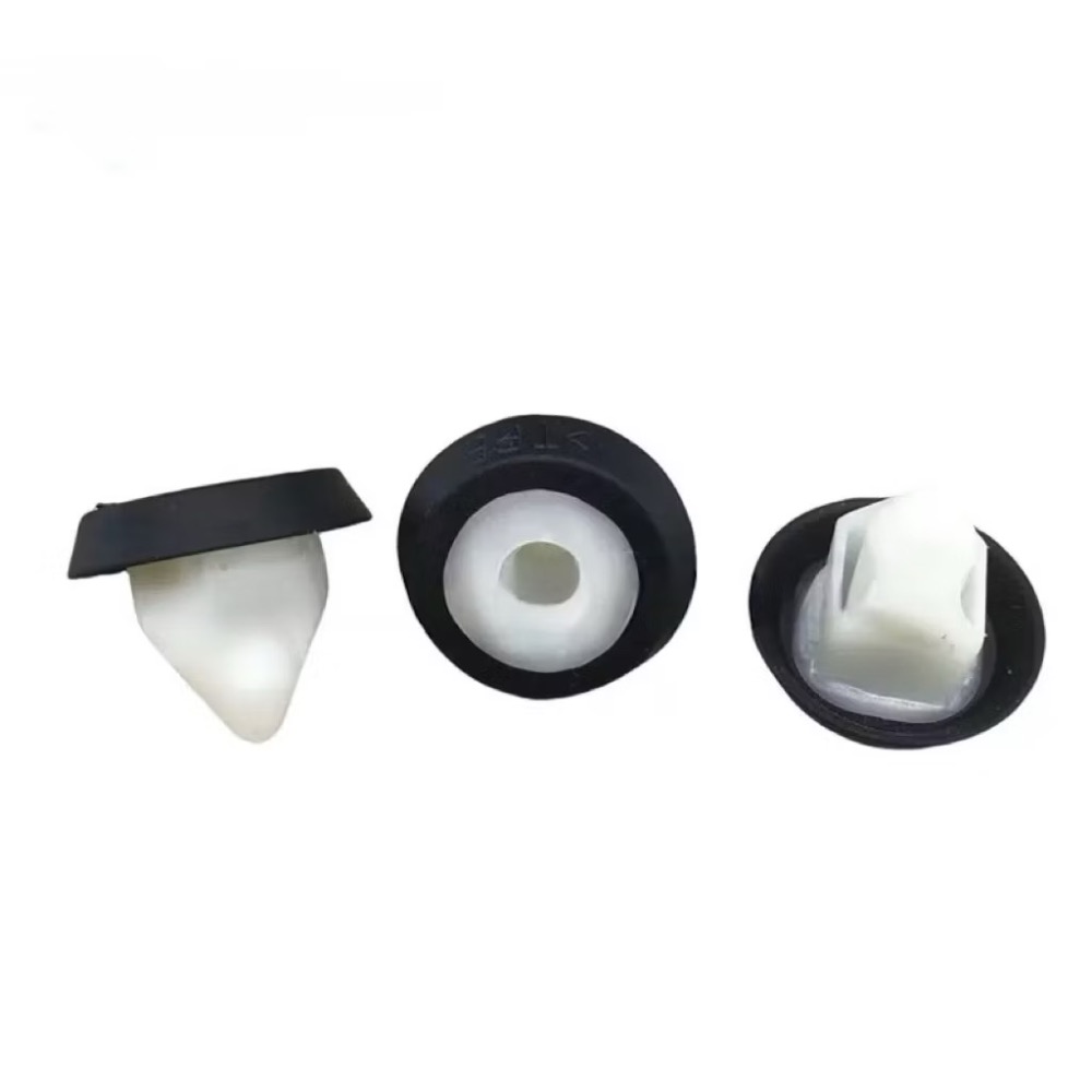 (2個裝) 福斯 奧迪 BMW 保險桿 輪罩內襯 車門內飾板 引擎下護板 葉子板 膨脹螺絲座 尼龍卡扣-細節圖5