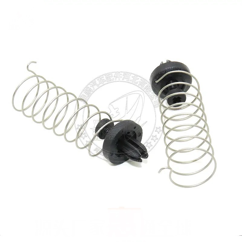 適用於 福特 經典福克斯 前車標 中網標彈簧 中網標固定 卡扣-細節圖2