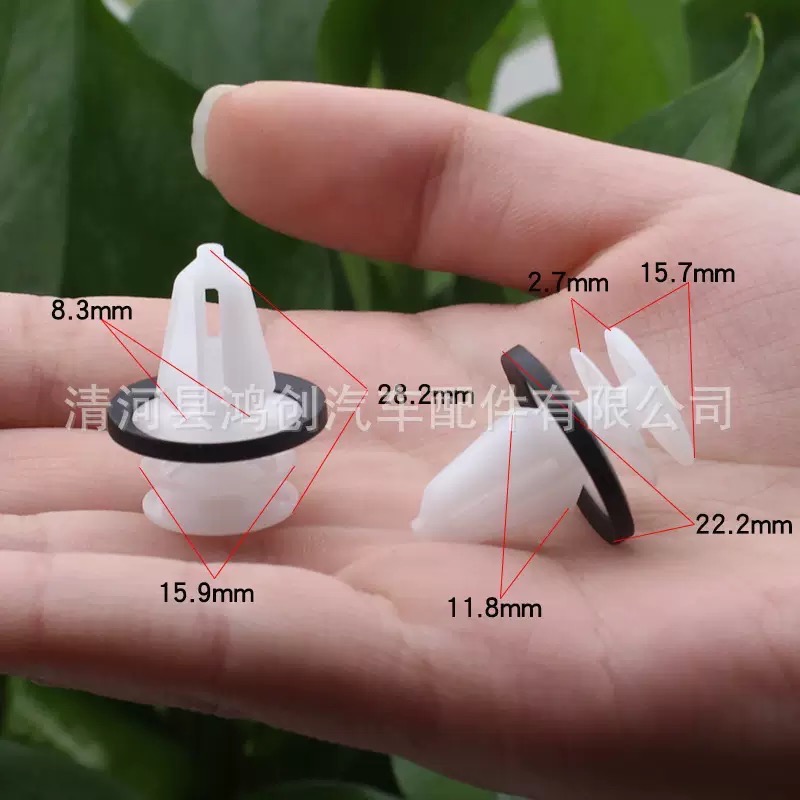 (4個) 適用於 福特 內飾板 門板 內襯 POM卡扣 卡子-細節圖5