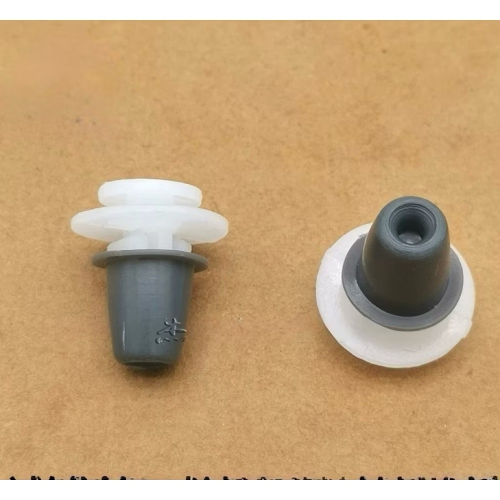 奧迪 福斯 前輪眉 門檻飾條 擾流板 防撞條 固定卡扣-細節圖6