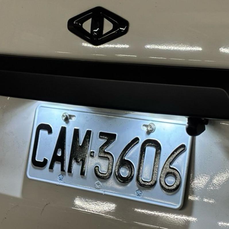 ​⚡️台灣現貨⚡️ J SPACE 專用 LED 牌照燈 超亮白光 菱利 A180 後牌照燈(一組二入)-細節圖3