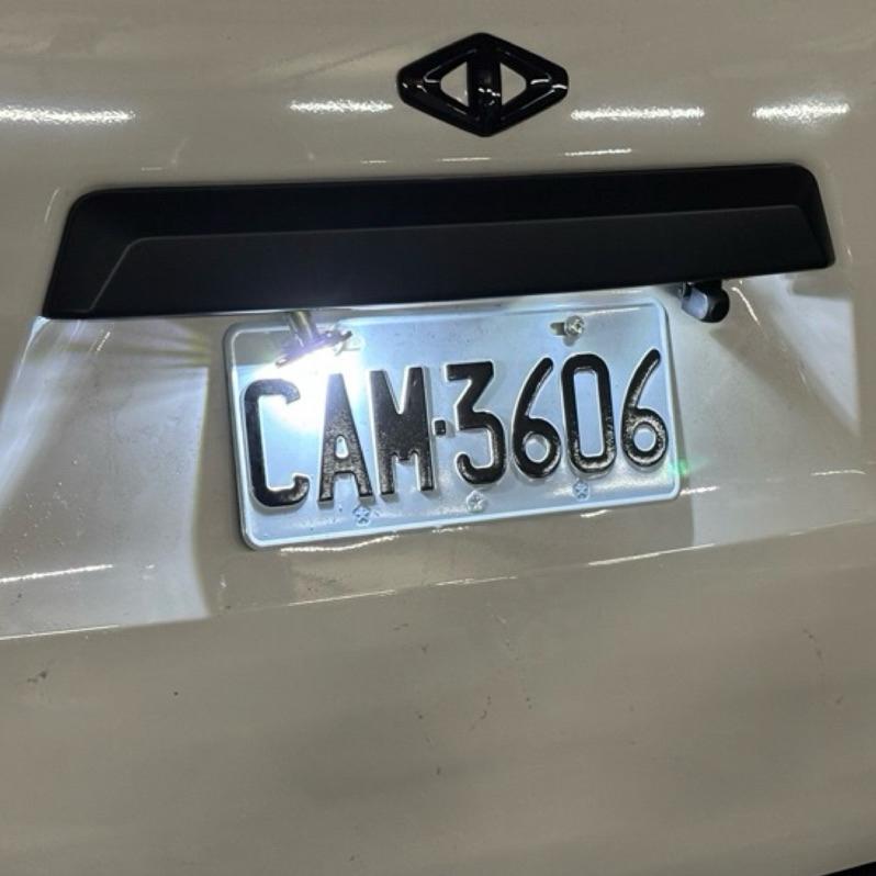 ​⚡️台灣現貨⚡️ J SPACE 專用 LED 牌照燈 超亮白光 菱利 A180 後牌照燈(一組二入)-細節圖5