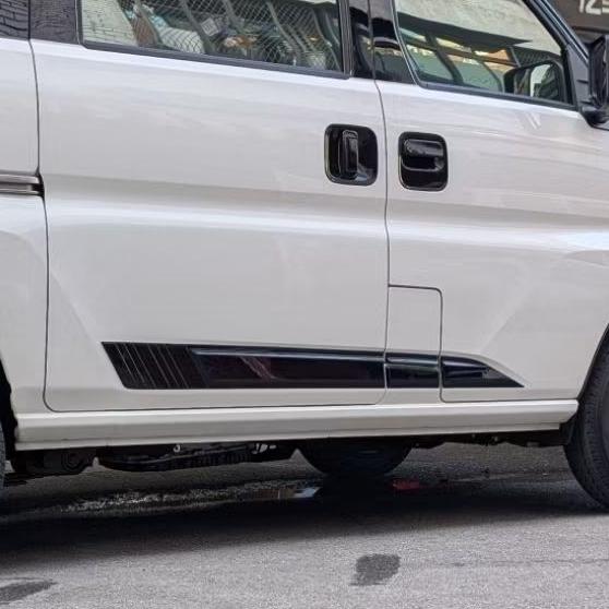 [J SPACE 廂車專用] 車側人魚線 飾蓋  | 亮黑 運動風腰線飾條 ｜J SPACE配件｜J SPACE改裝-細節圖2