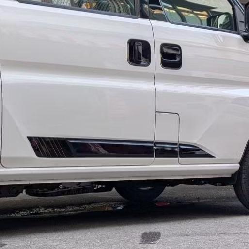 [J SPACE 廂車專用] 車側人魚線 飾蓋  | 亮黑 運動風腰線飾條 ｜J SPACE配件｜J SPACE改裝-細節圖4