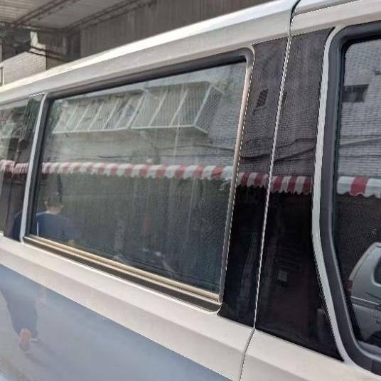 [J SPACE 廂車專用]B柱+C柱鋼琴黑飾板六件組 | 亮黑 窗柱飾條 外觀｜J SPACE配件｜SPACE改裝-細節圖3