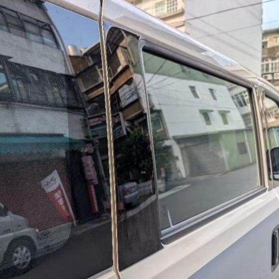 [J SPACE 廂車專用]B柱+C柱鋼琴黑飾板六件組 | 亮黑 窗柱飾條 外觀｜J SPACE配件｜SPACE改裝-細節圖5