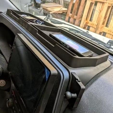 [J SPACE廂/貨車專用]置物托盤 + 手機固定座  | 手機架 雜物收納｜J SPACE配件｜J SPACE改裝-細節圖4