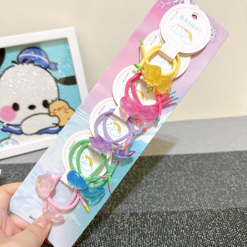 《髮飾》兒童小綁小髮圈套組 現貨實拍-細節圖2