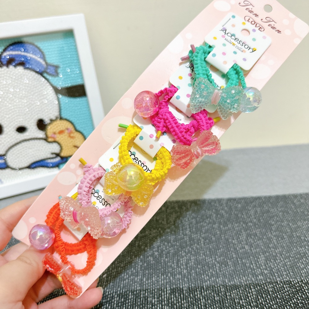 《髮飾》兒童小綁小髮圈套組 現貨實拍-細節圖3