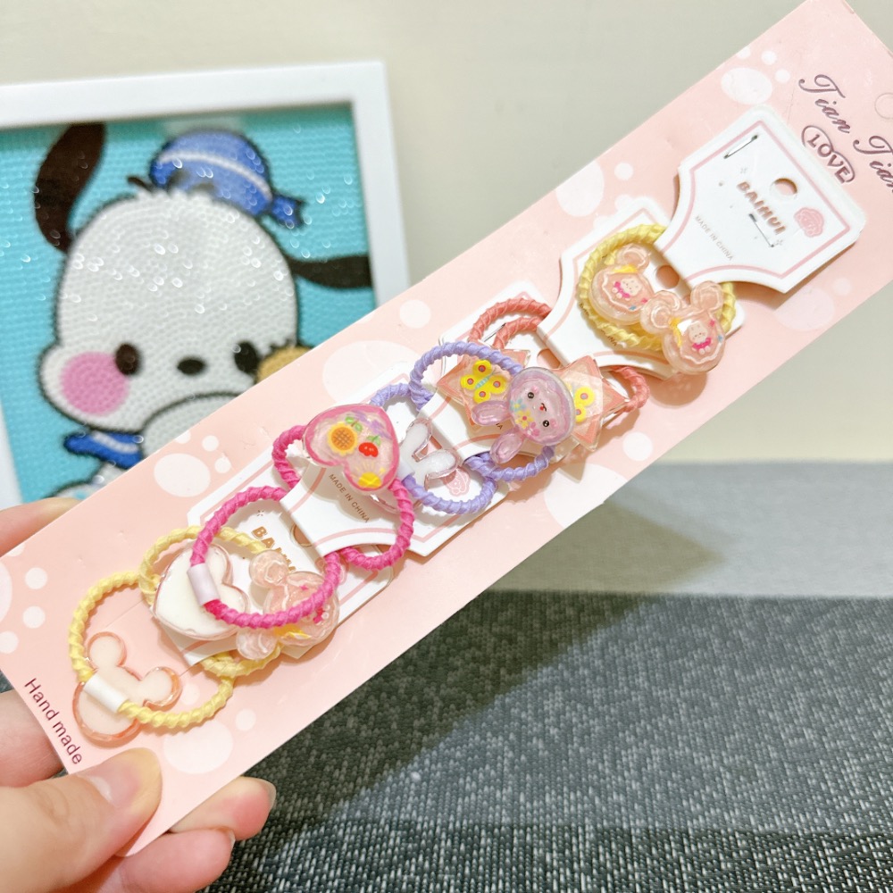 《髮飾》兒童小綁小髮圈套組 現貨實拍-細節圖6