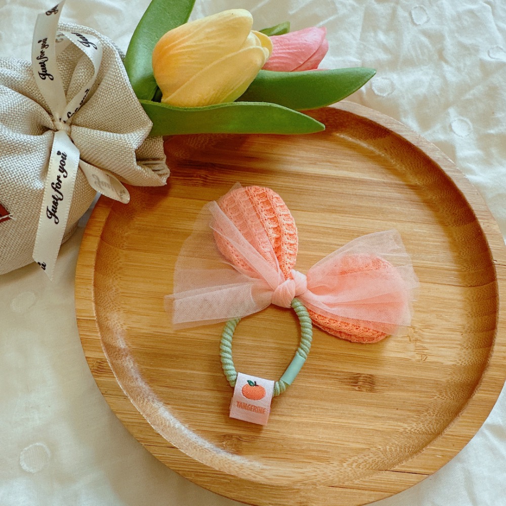 紗紗兔耳朵造型髮圈［荳荳童心飾界］-規格圖6