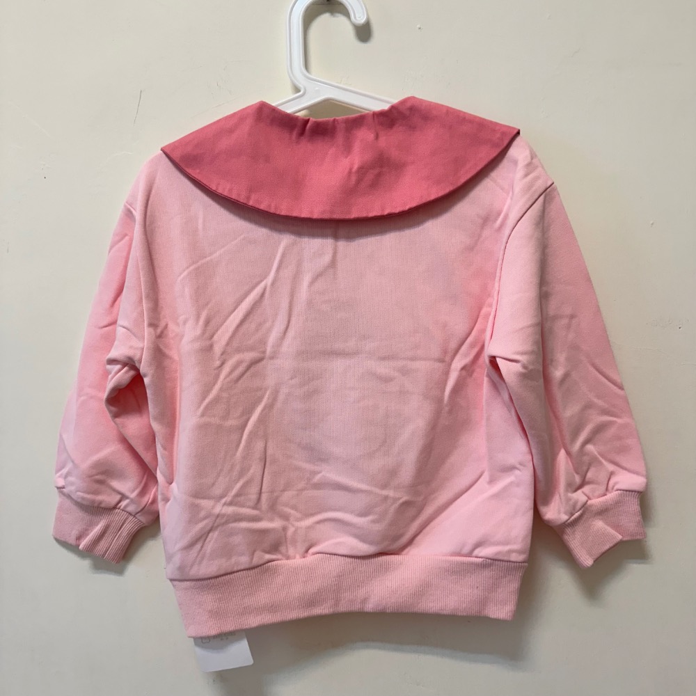 秋冬款兔子草莓長袖套裝·110碼 現貨實拍［荳荳童心飾界］-細節圖3