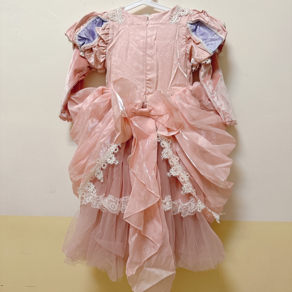 秋冬款公主風重工禮服裙·110碼 現貨實拍［荳荳童心飾界］-細節圖2