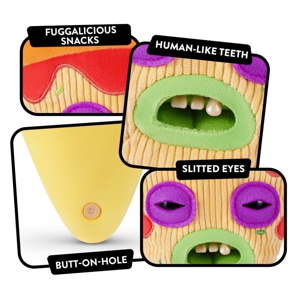 FUGGLER牙齒怪-9吋牙咪牙咪食物系列盲袋 正版公司貨 放克牙寶 現貨-細節圖2
