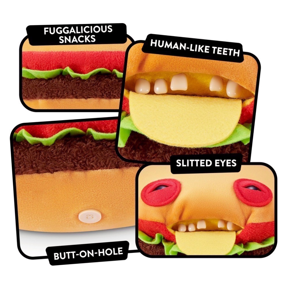 FUGGLER牙齒怪-9吋牙咪牙咪食物系列盲袋 正版公司貨 放克牙寶 現貨-細節圖3