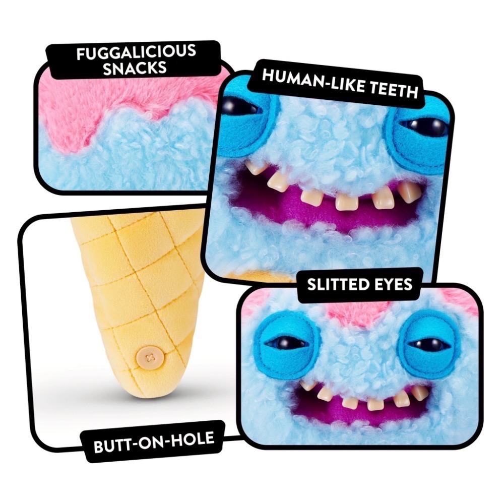 FUGGLER牙齒怪-9吋牙咪牙咪食物系列盲袋 正版公司貨 放克牙寶 現貨-細節圖4