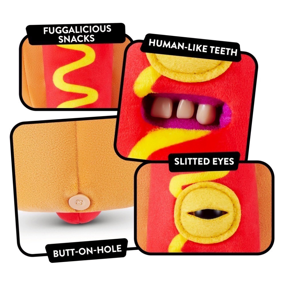 FUGGLER牙齒怪-9吋牙咪牙咪食物系列盲袋 正版公司貨 放克牙寶 現貨-細節圖6