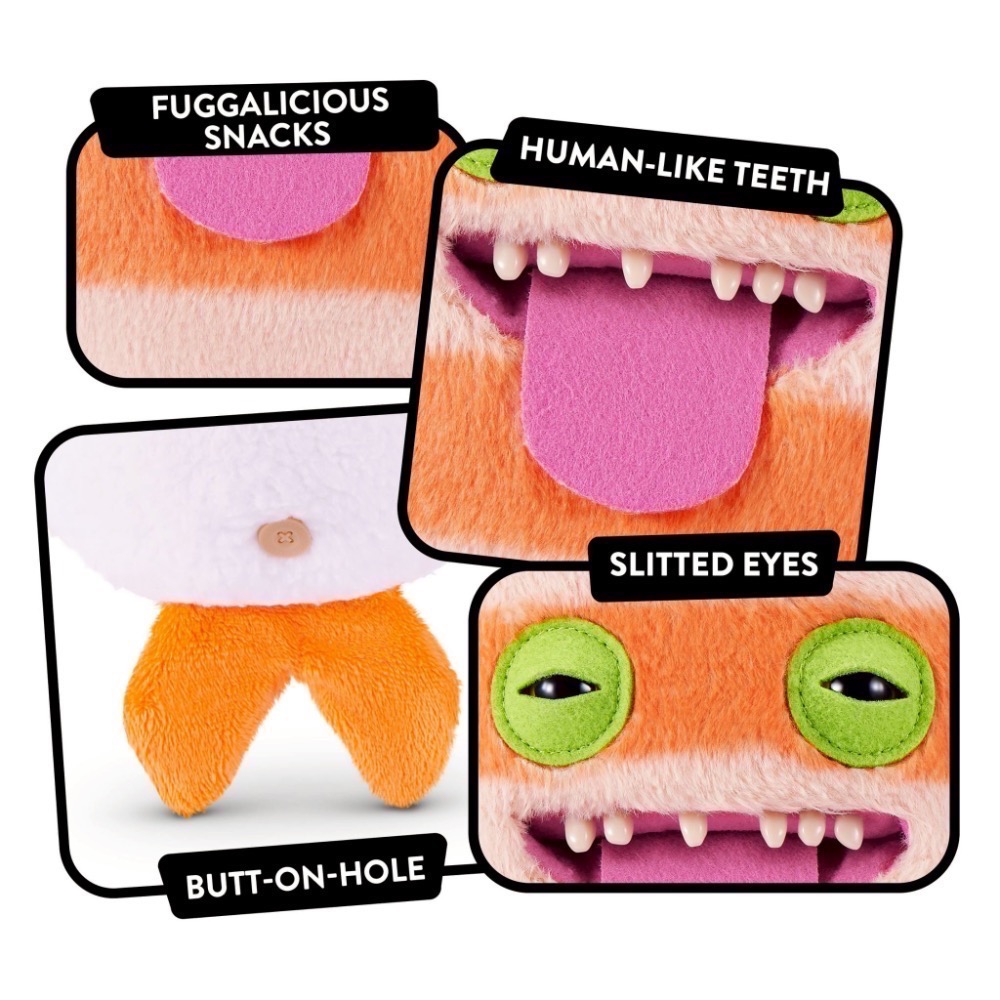FUGGLER牙齒怪-9吋牙咪牙咪食物系列盲袋 正版公司貨 放克牙寶 現貨-細節圖8