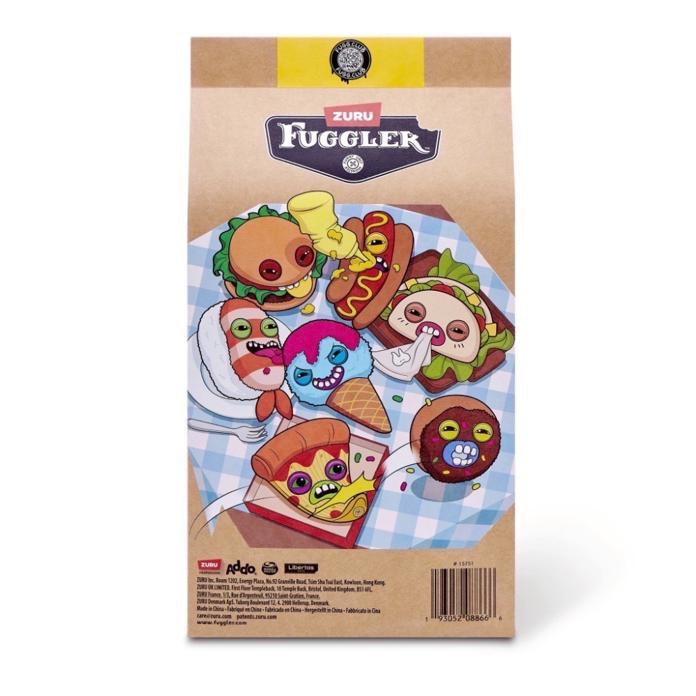 FUGGLER牙齒怪-9吋牙咪牙咪食物系列盲袋 正版公司貨 放克牙寶 現貨-細節圖10