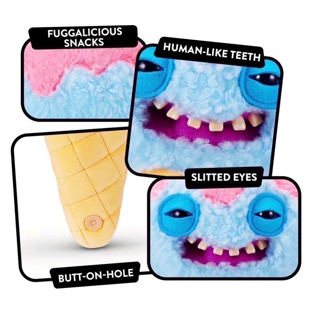 FUGGLER牙齒怪-9吋牙咪牙咪食物系列盲袋 正版公司貨 放克牙寶 現貨-細節圖4