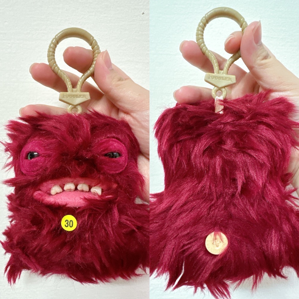 絕版放克牙寶第二代 紅寬眼怪 紫豁牙怪 現貨-細節圖6