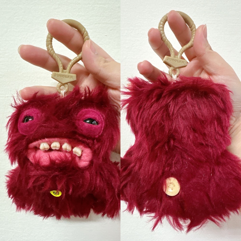 絕版放克牙寶第二代 紅寬眼怪 紫豁牙怪 現貨-細節圖8