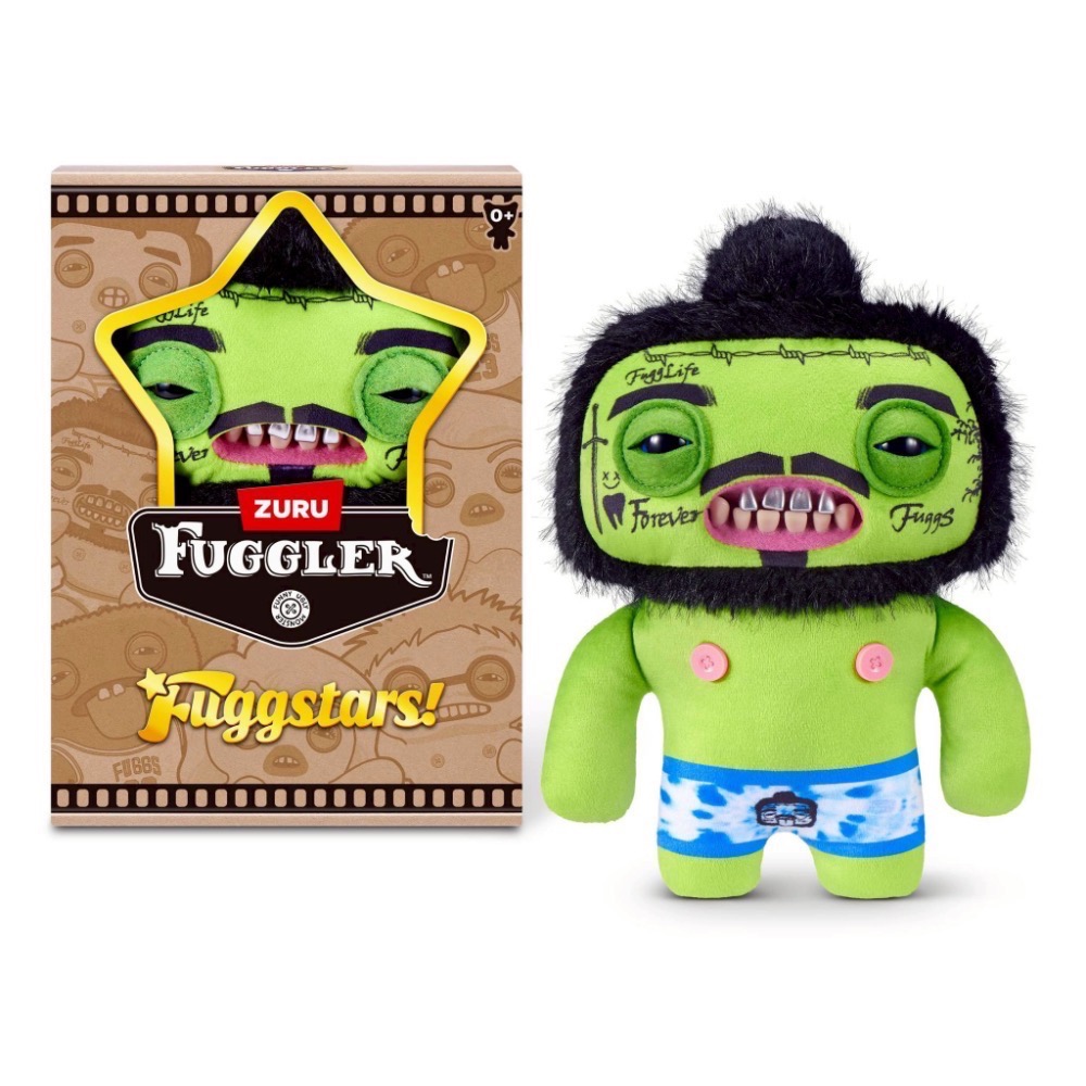 FUGGLER牙齒怪-大咖駕到明星系列9吋娃娃 正版公司貨 放克牙寶-細節圖8